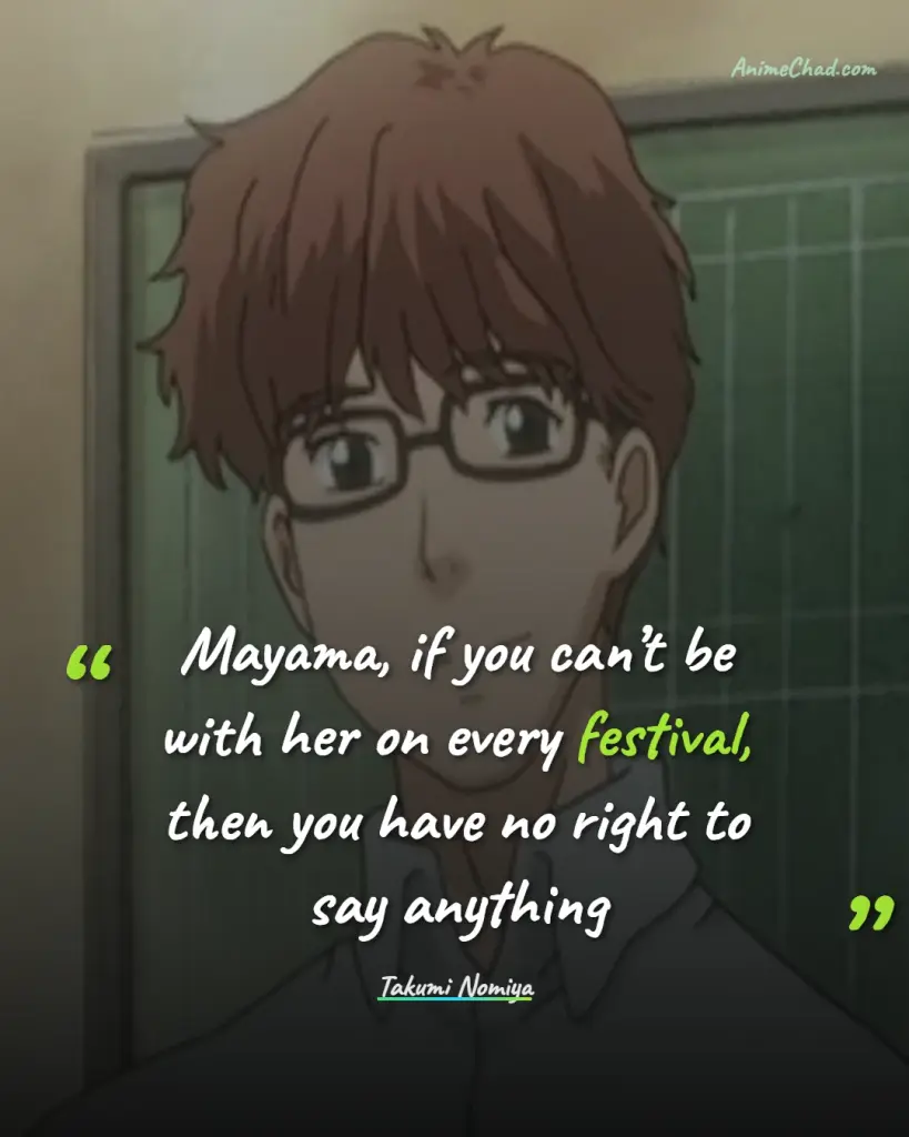 Takumi Nomiya Quotes (1)