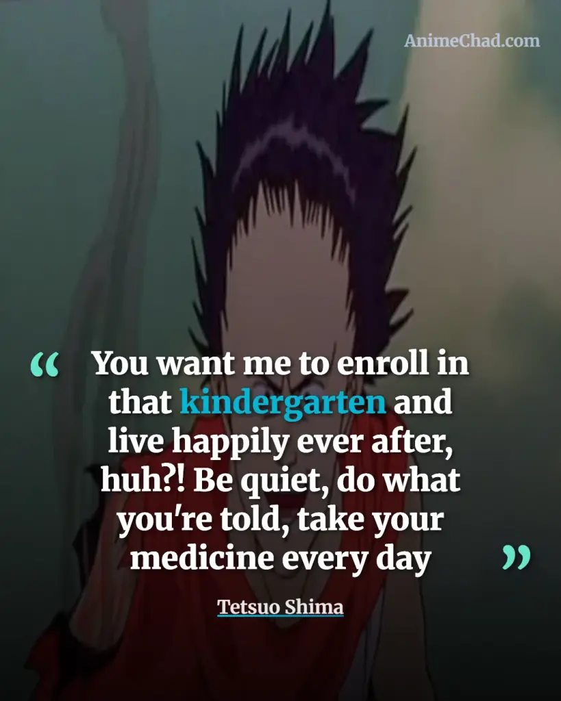 Tetsuo Shima Quotes (1)