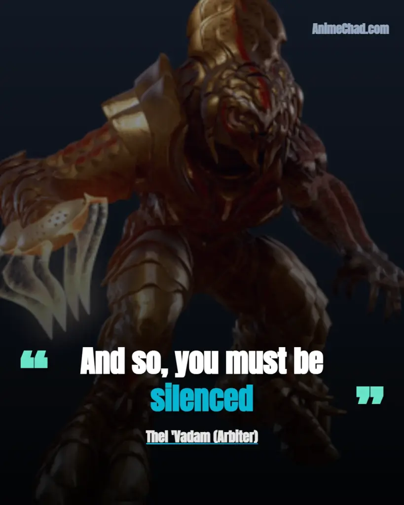 Thel ‘Vadam (Arbiter) Quotes (1)