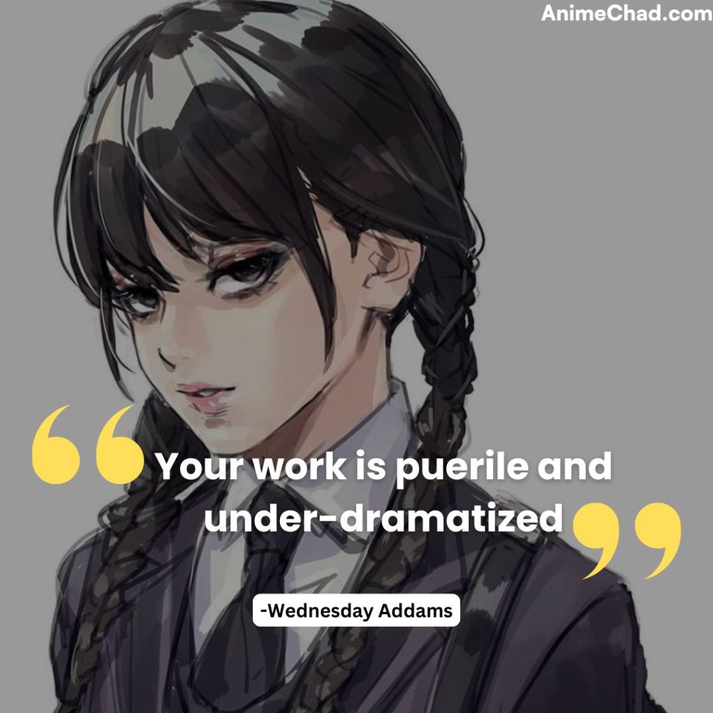 Wednesday Addams Quotes (3)