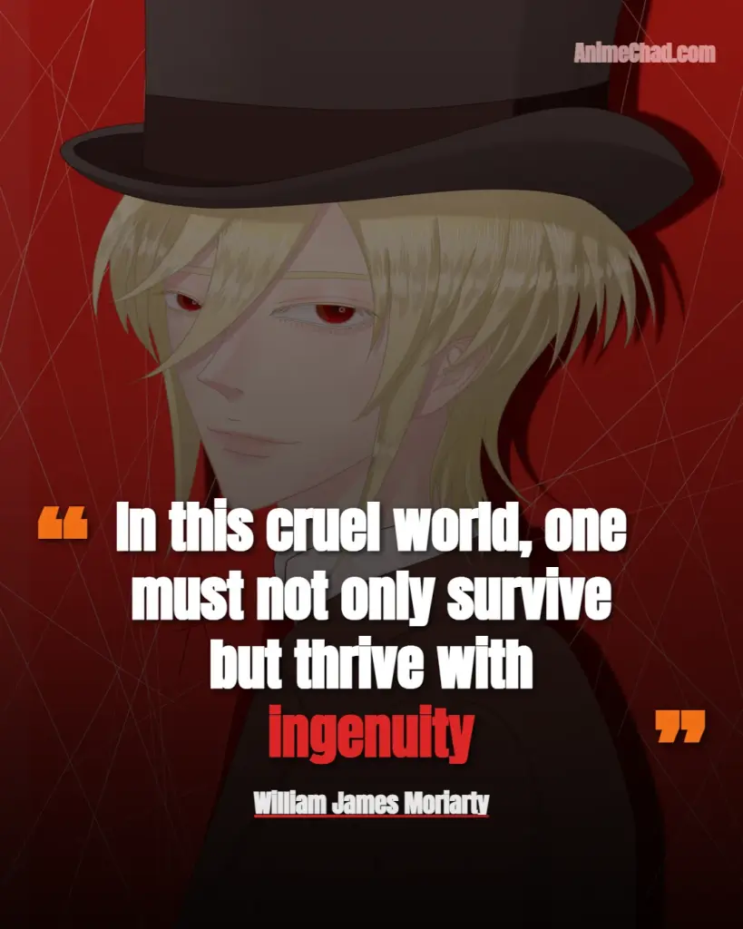 William James Moriarty Quotes (18)