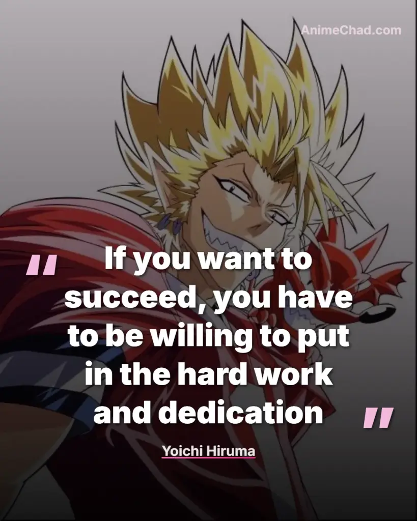 Yoichi Hiruma Quotes (1)