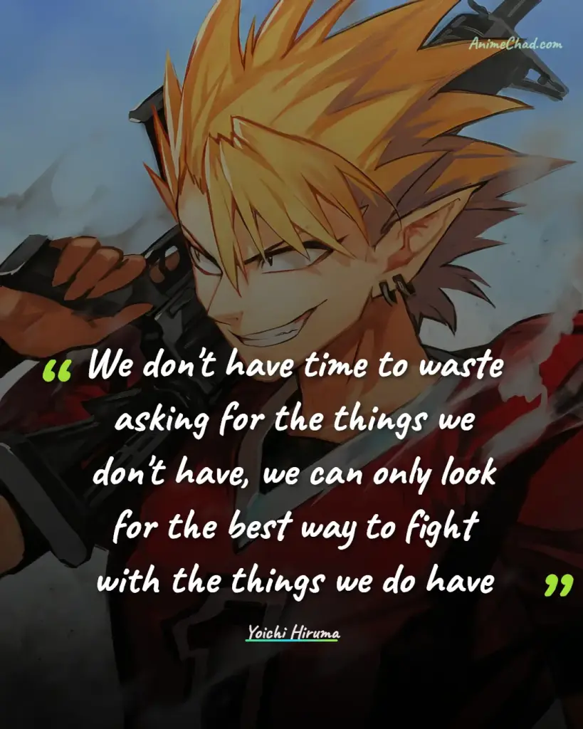 Yoichi Hiruma Quotes (3)