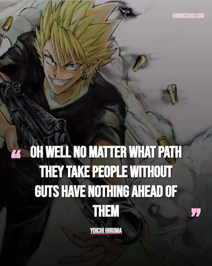 Yoichi Hiruma Quotes (5)