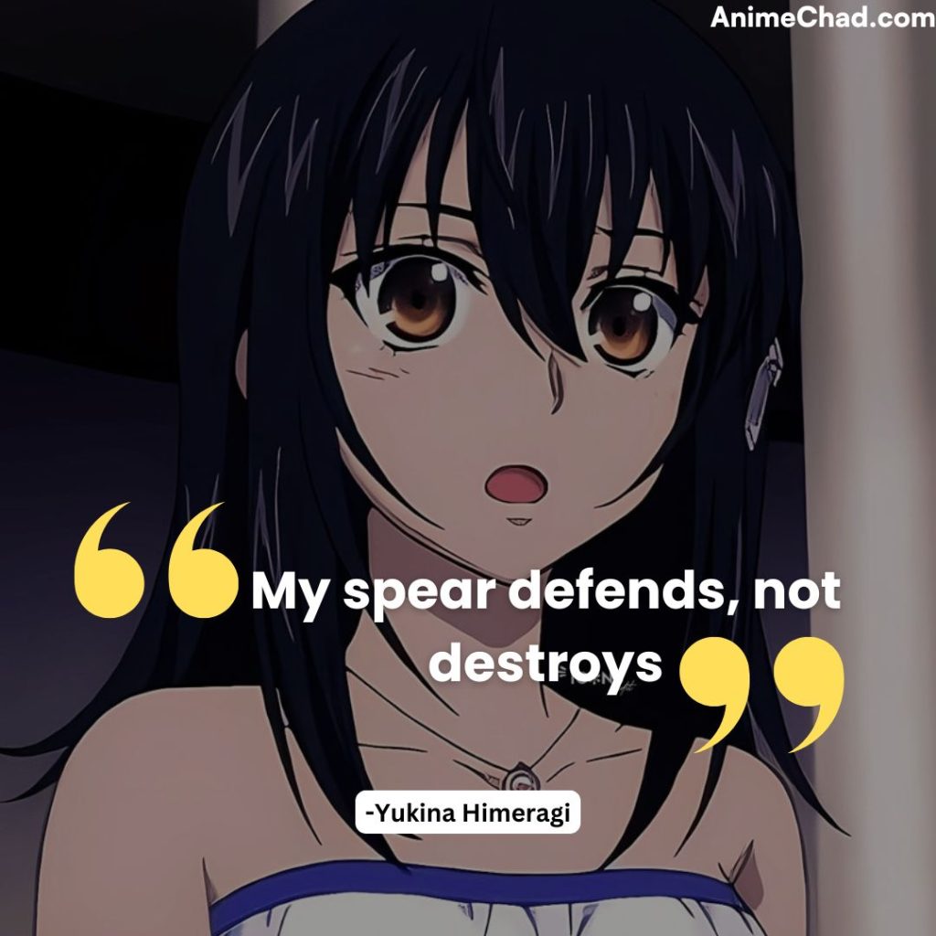 Yukina Himeragi Quotes (6)