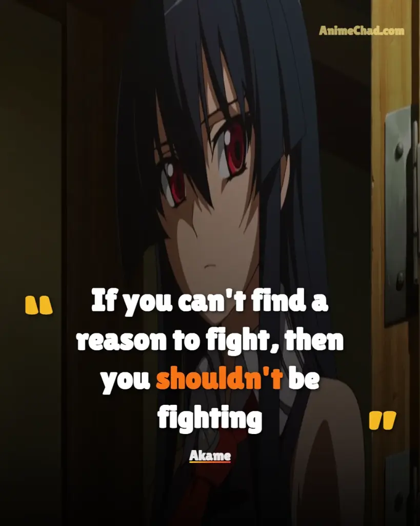 Akame Quotes