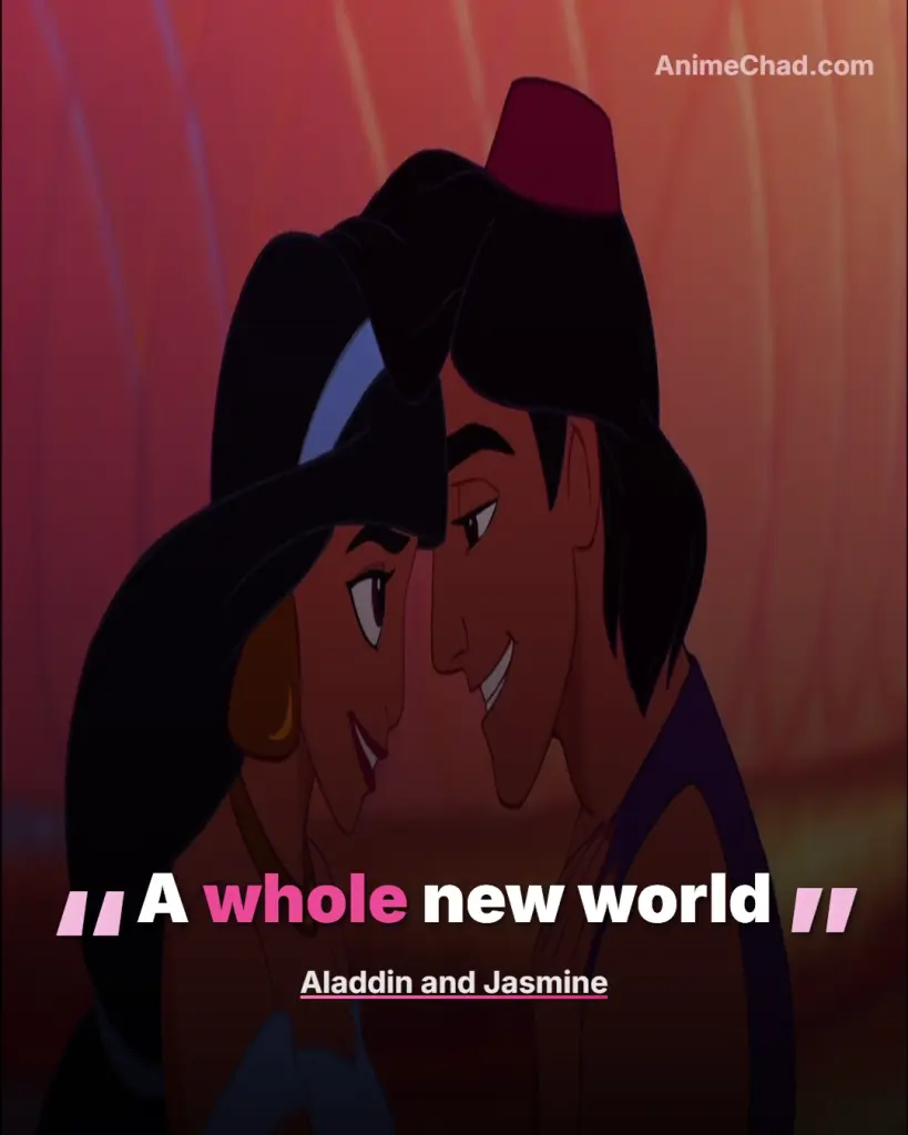 Aladdin And Jasmine Quotes