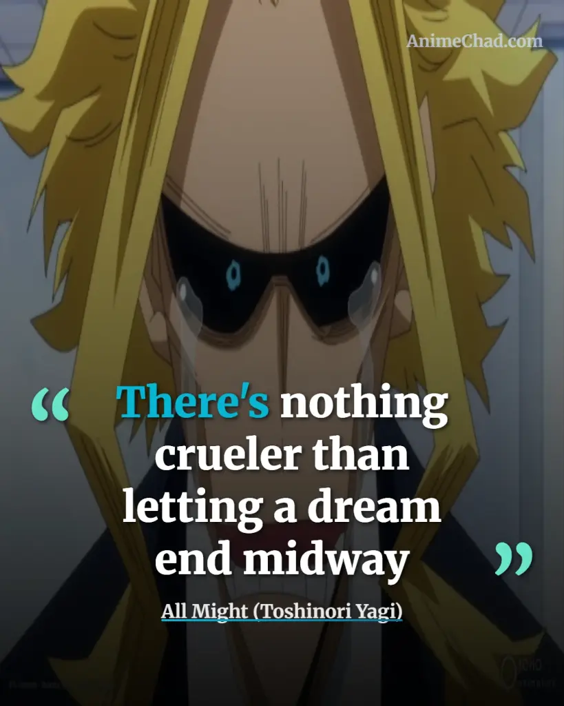 All Might (Toshinori Yagi) Quotes