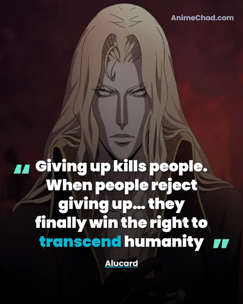 Alucard Quotes