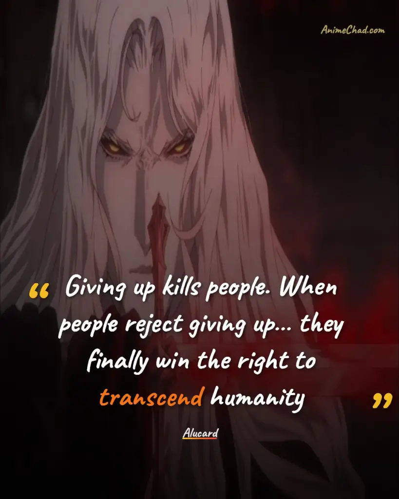 Alucard Quotes