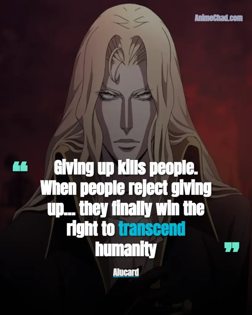 Alucard Quotes