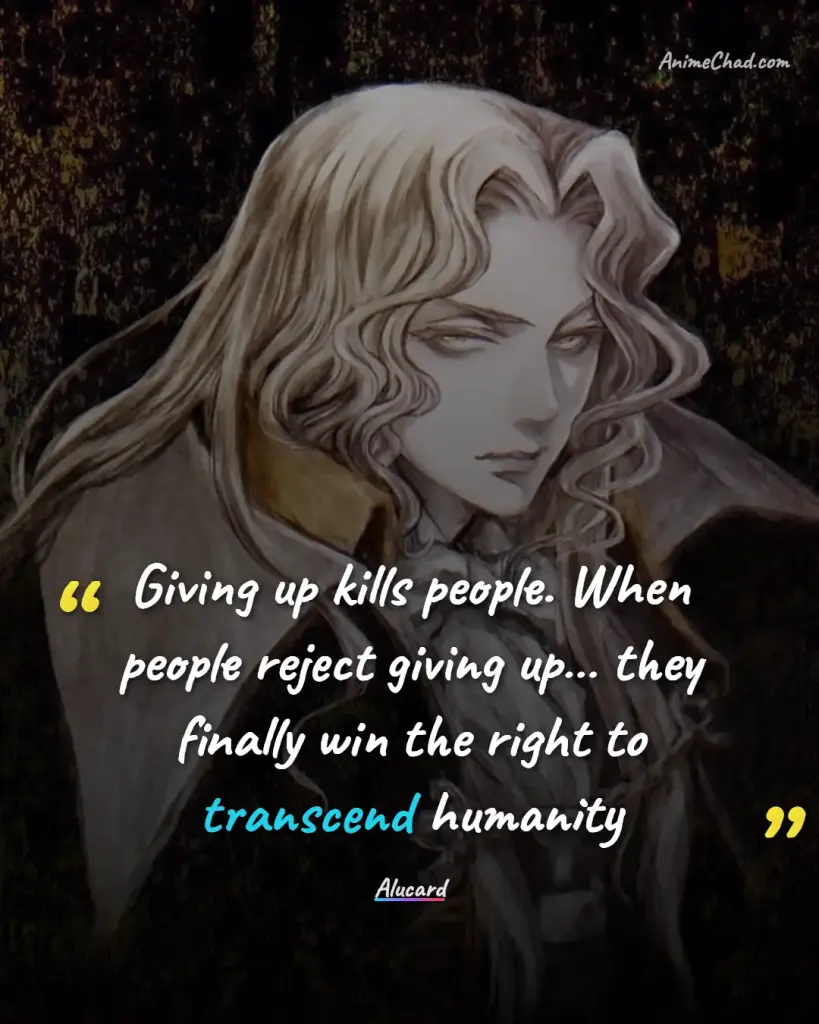 Alucard Quotes