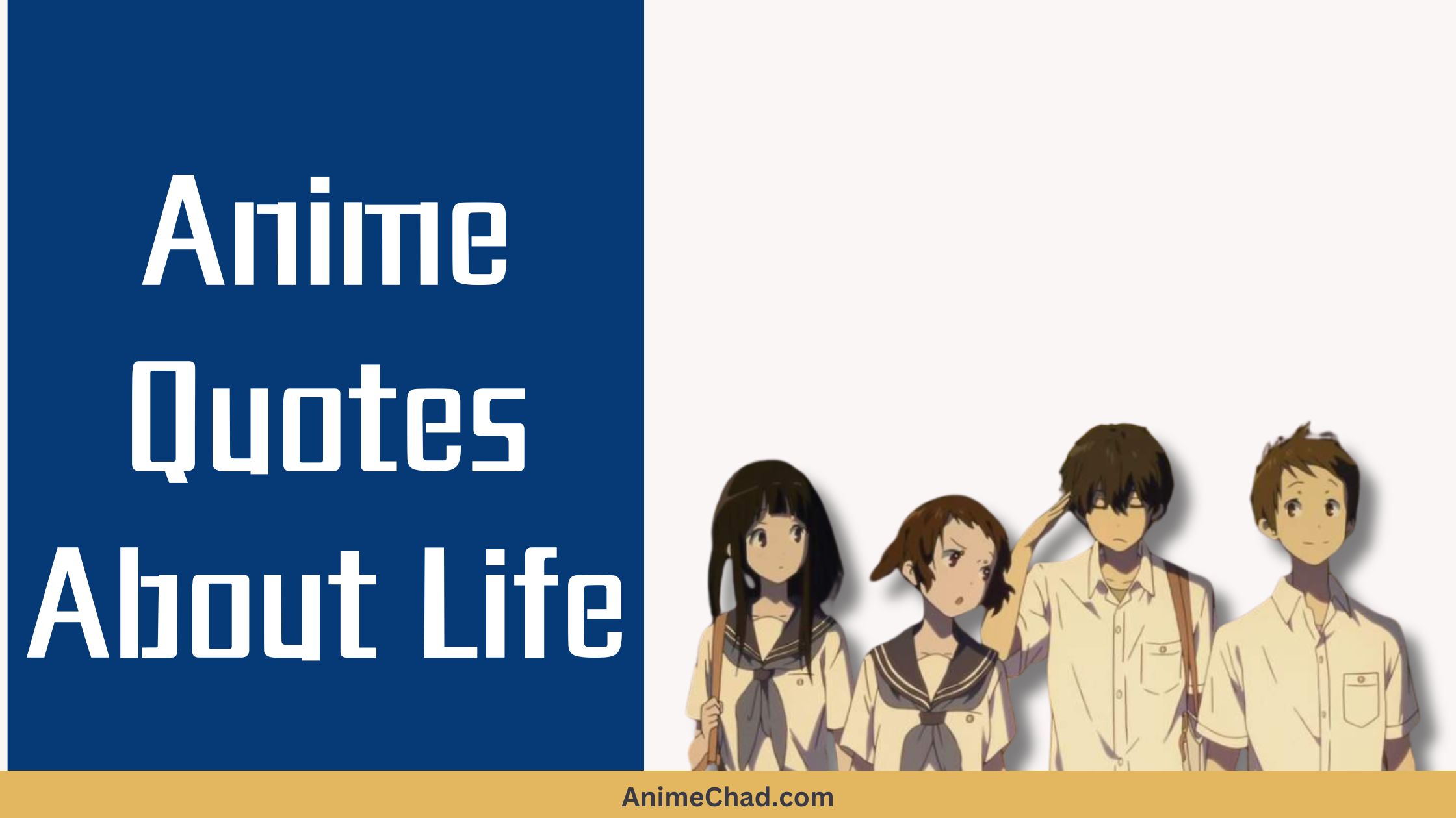 Anime Quotes About Life