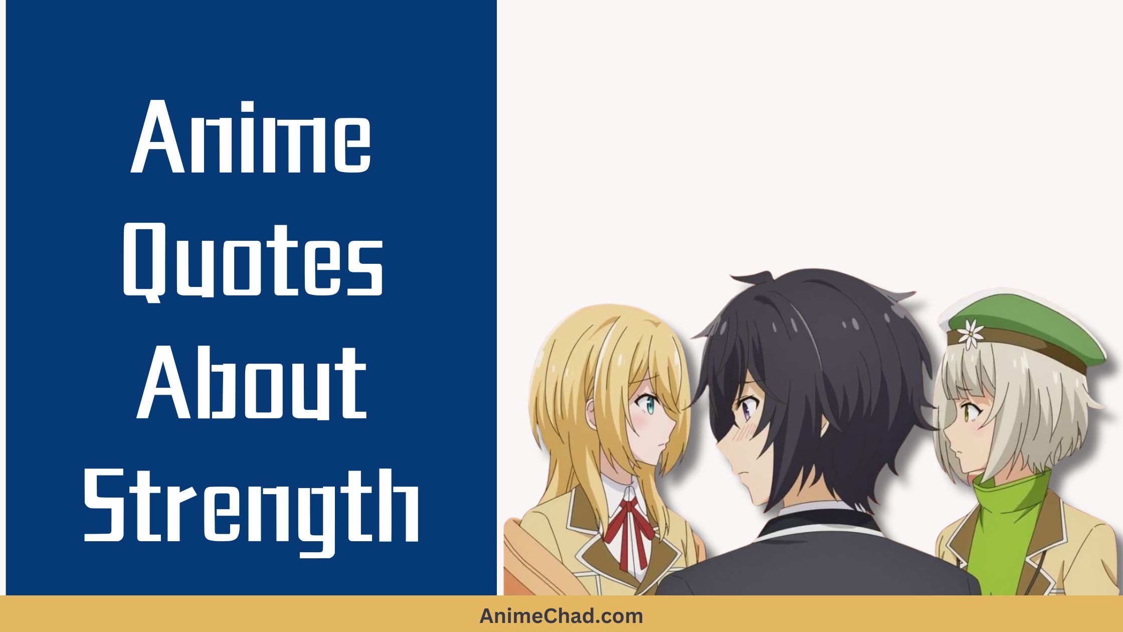 Anime Quotes About Strength