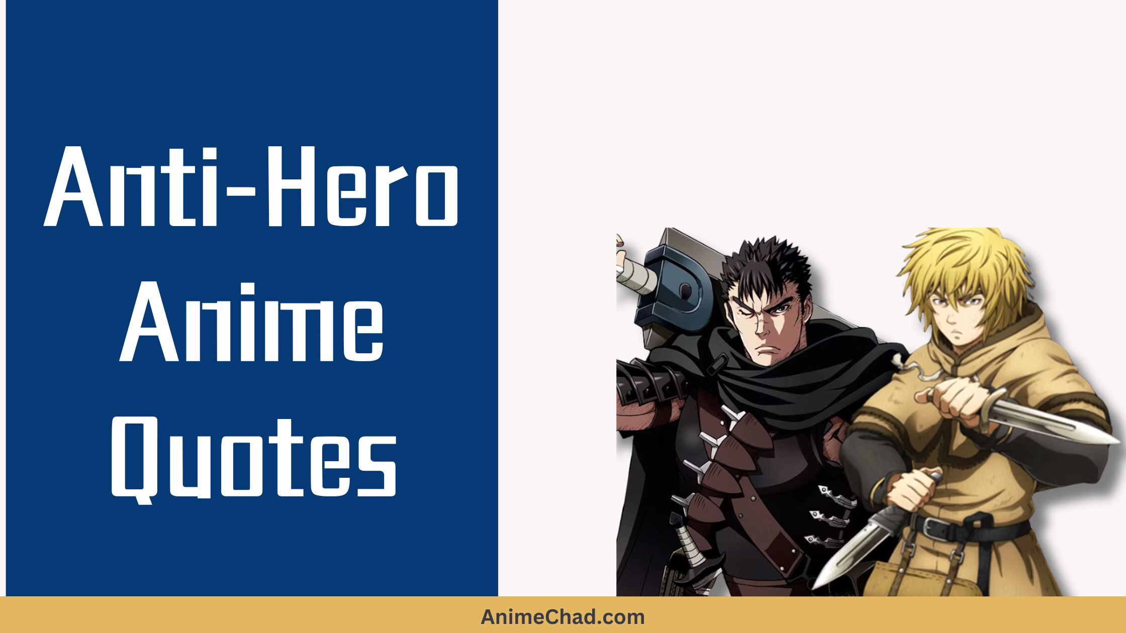 Anti Hero Anime Quotes