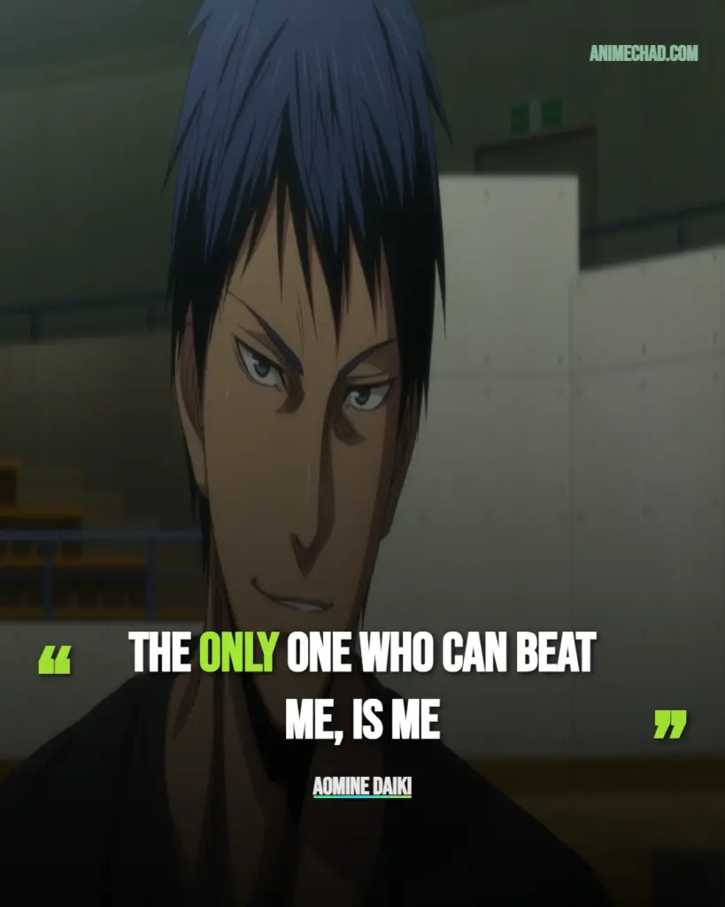 Aomine Daiki Quotes