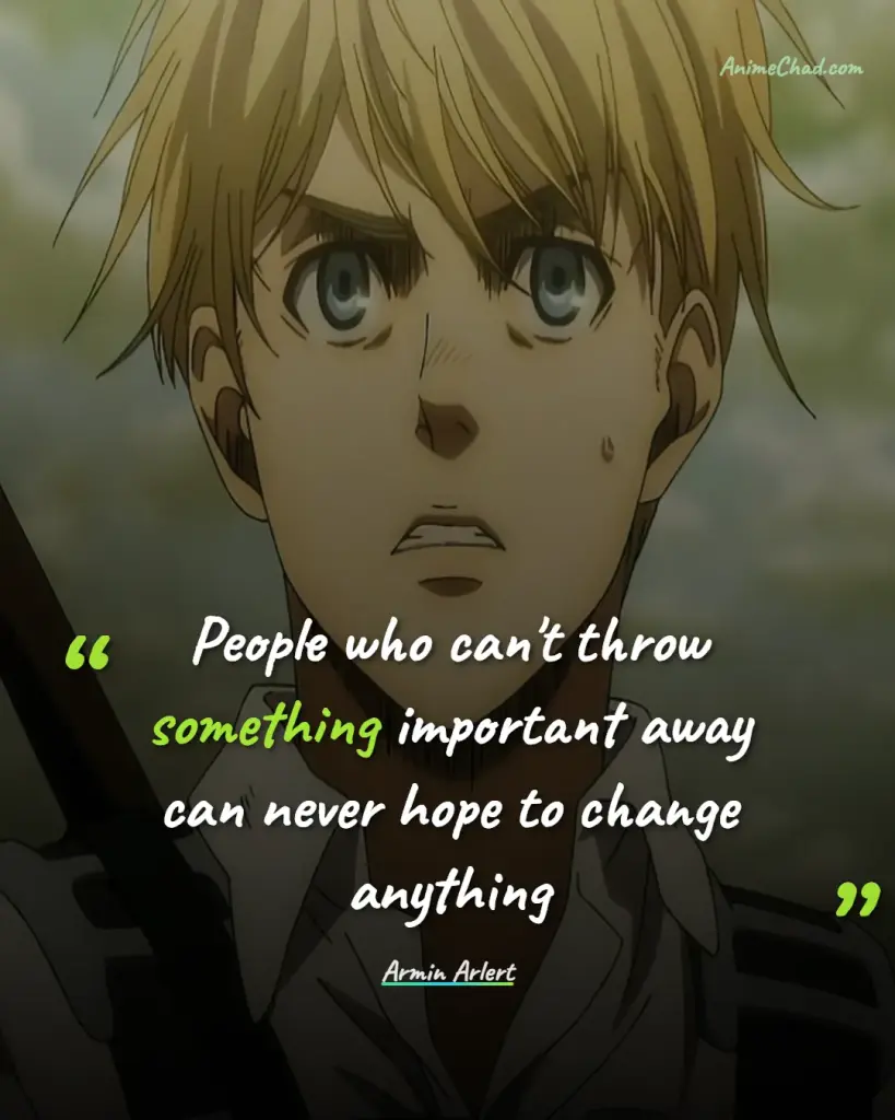 Armin Arlert Quotes