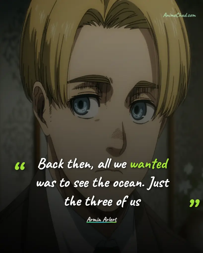 Armin Arlert Quotes
