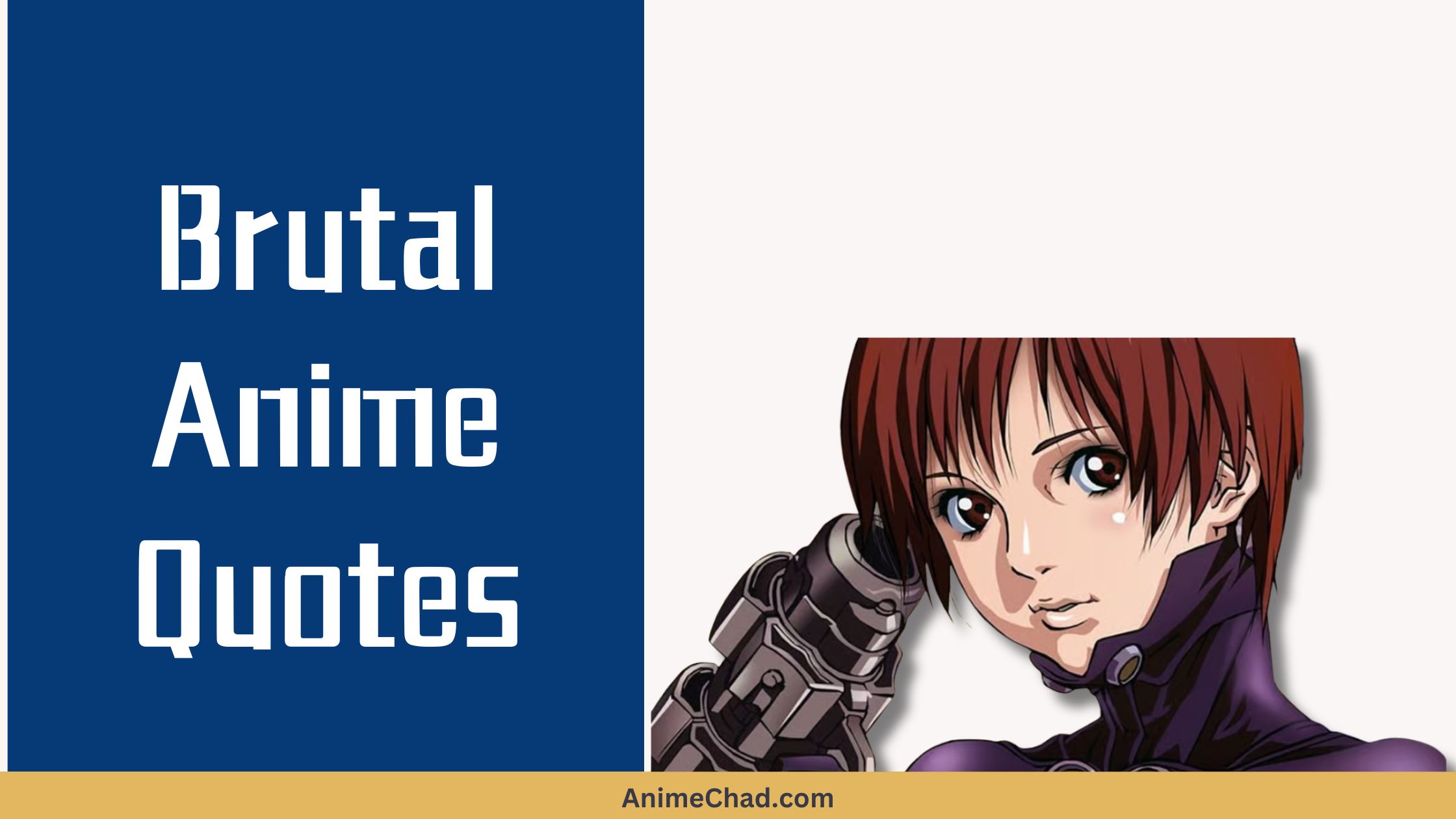Brutal Anime Quotes