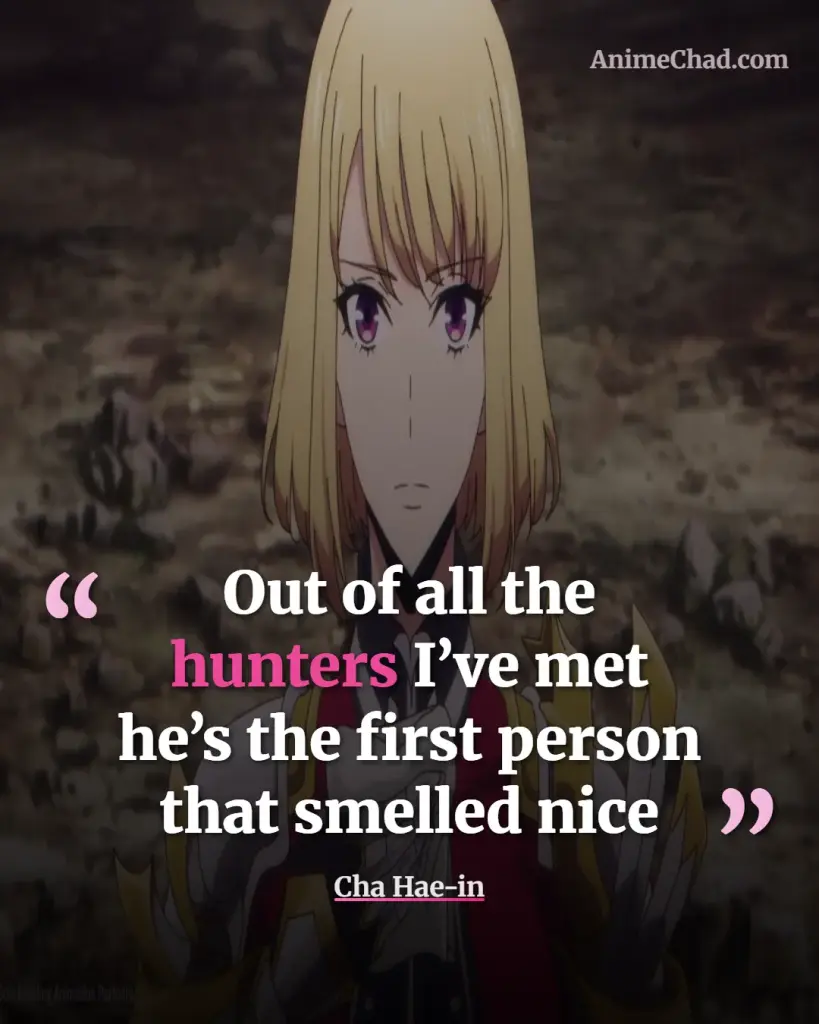 Cha Hae In Quotes