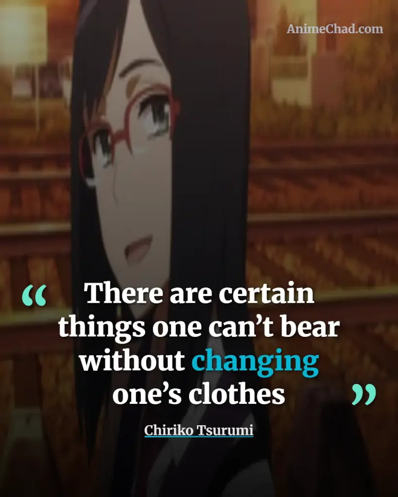 Chiriko Tsurumi Quotes