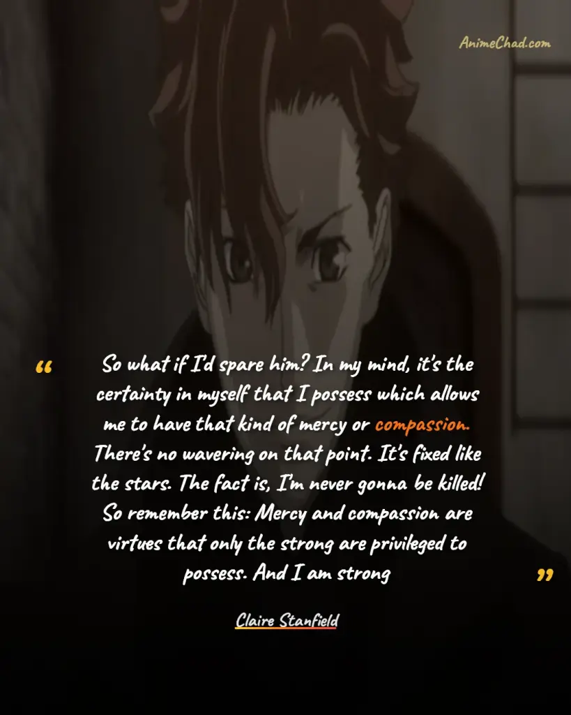 Claire Stanfield Quotes