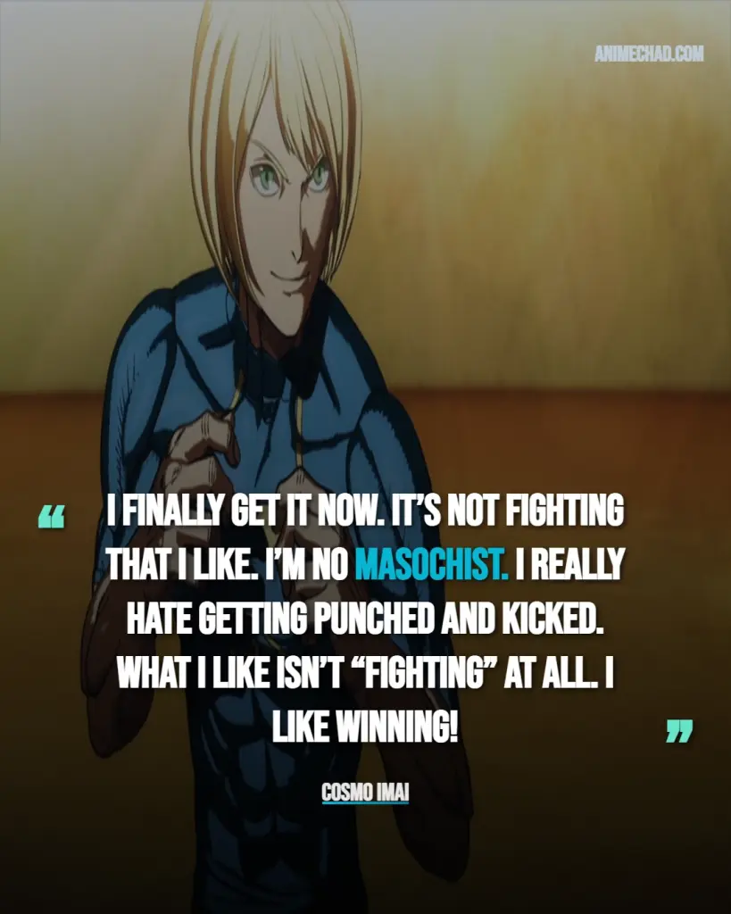 Cosmo Imai Quotes