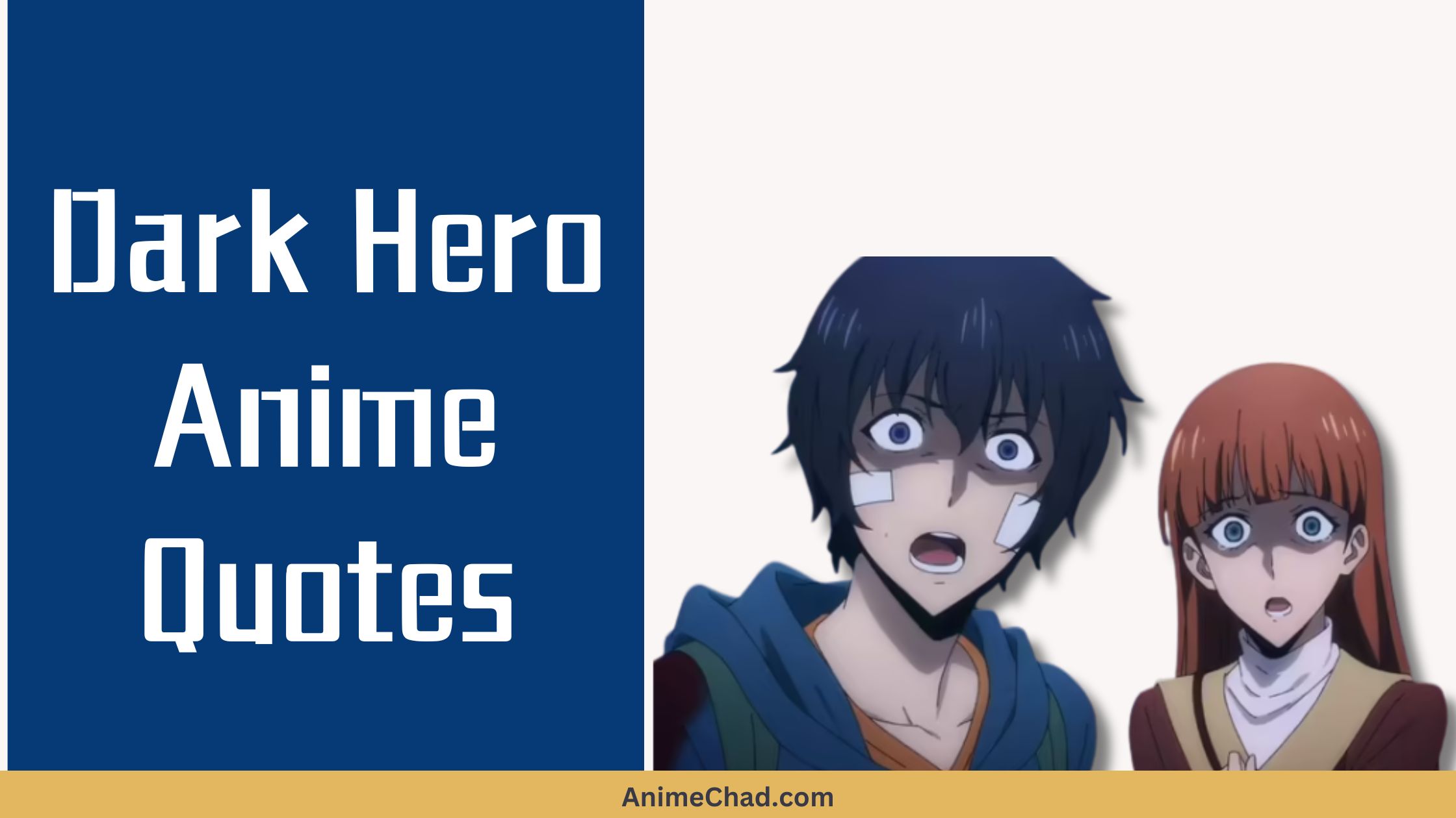 Dark Hero Anime Quotes