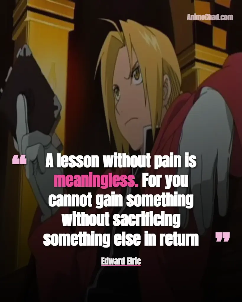 Edward Elric Quotes