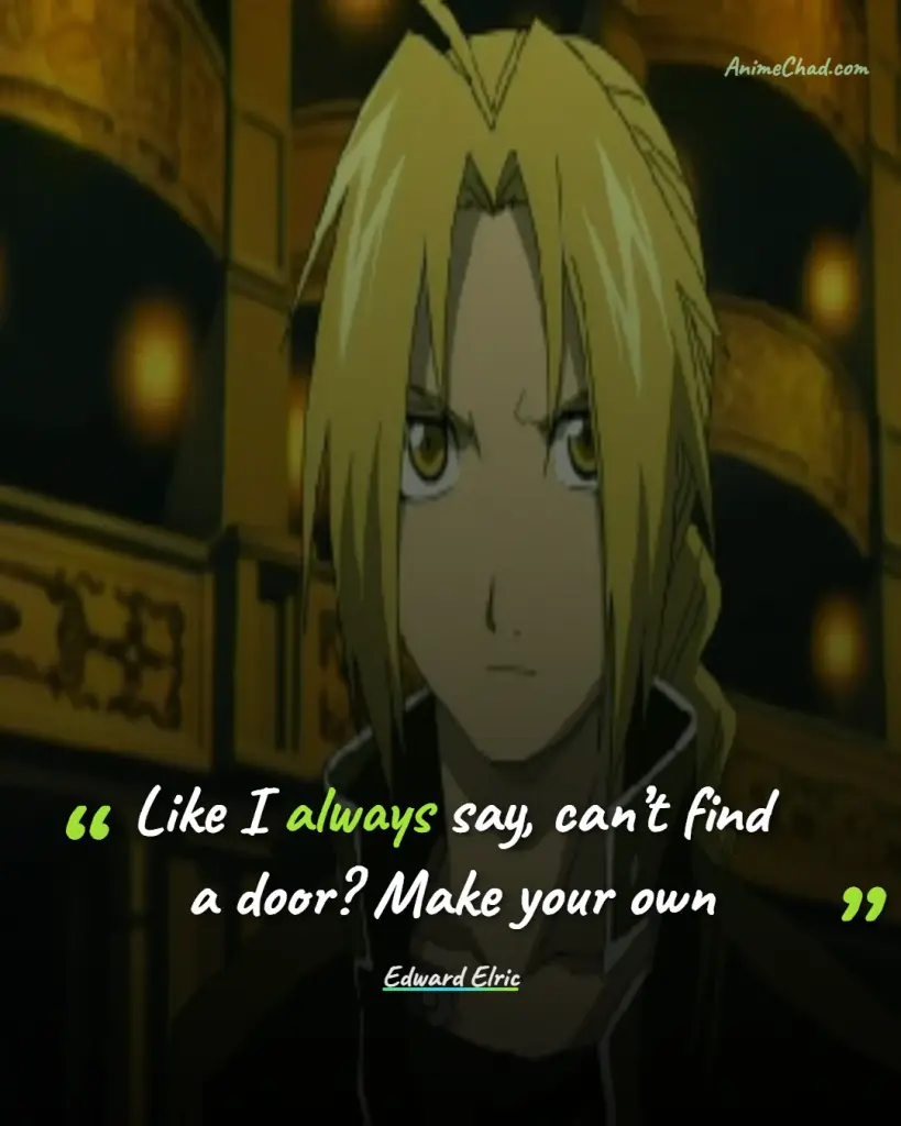 Edward Elric Quotes