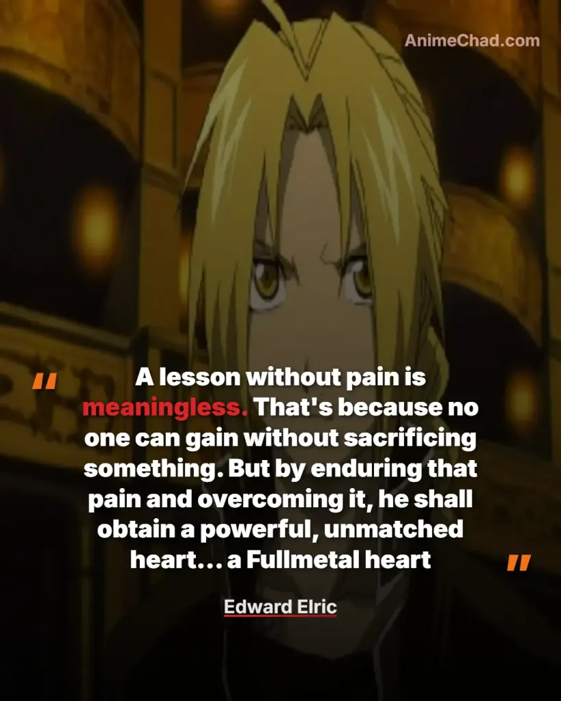 Edward Elric Quotes
