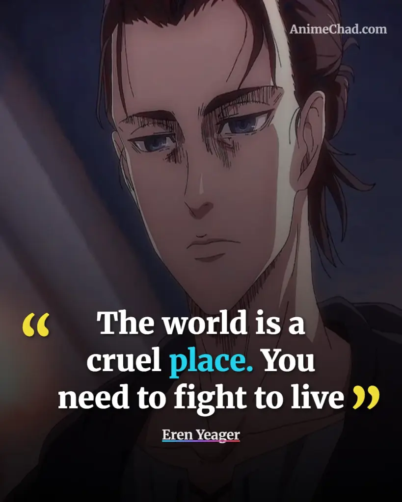 Eren Yeager Quotes