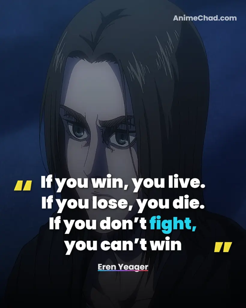Eren Yeager Quotes