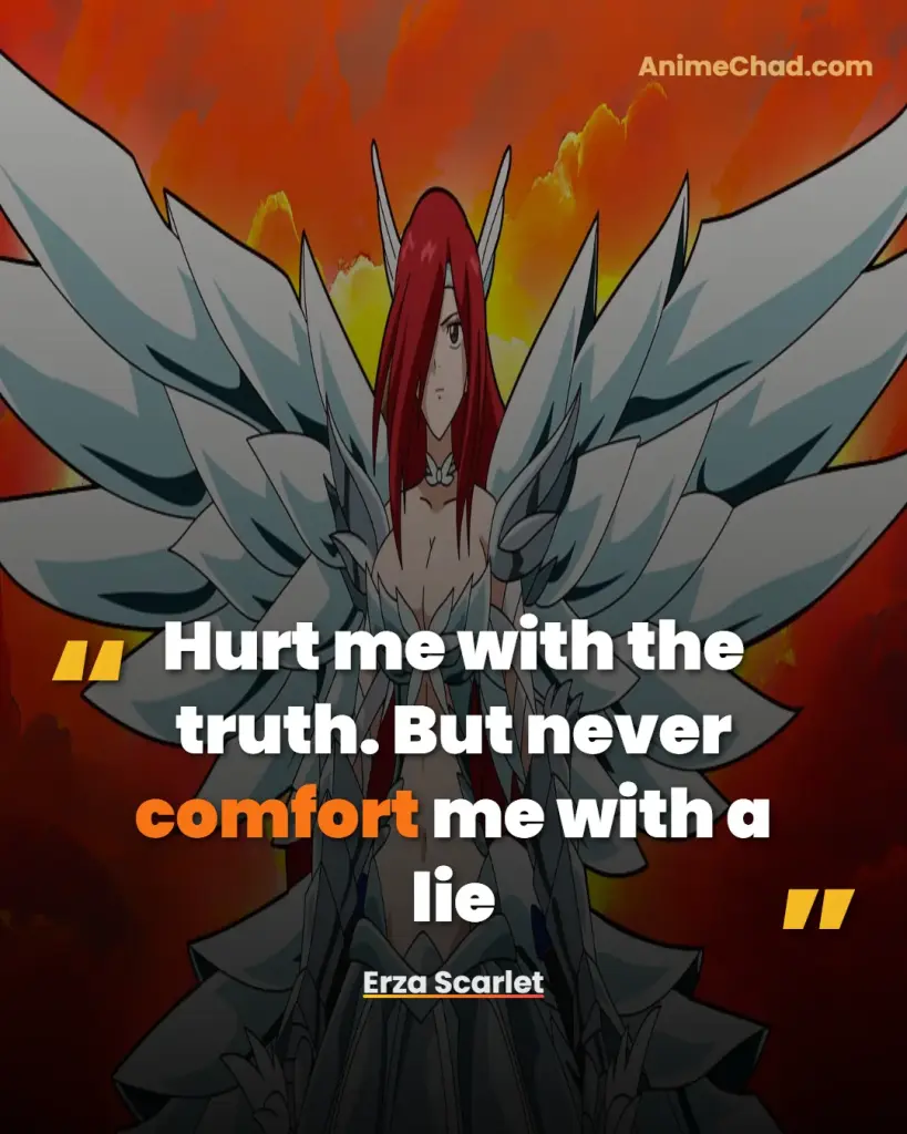 Erza Scarlet Quotes