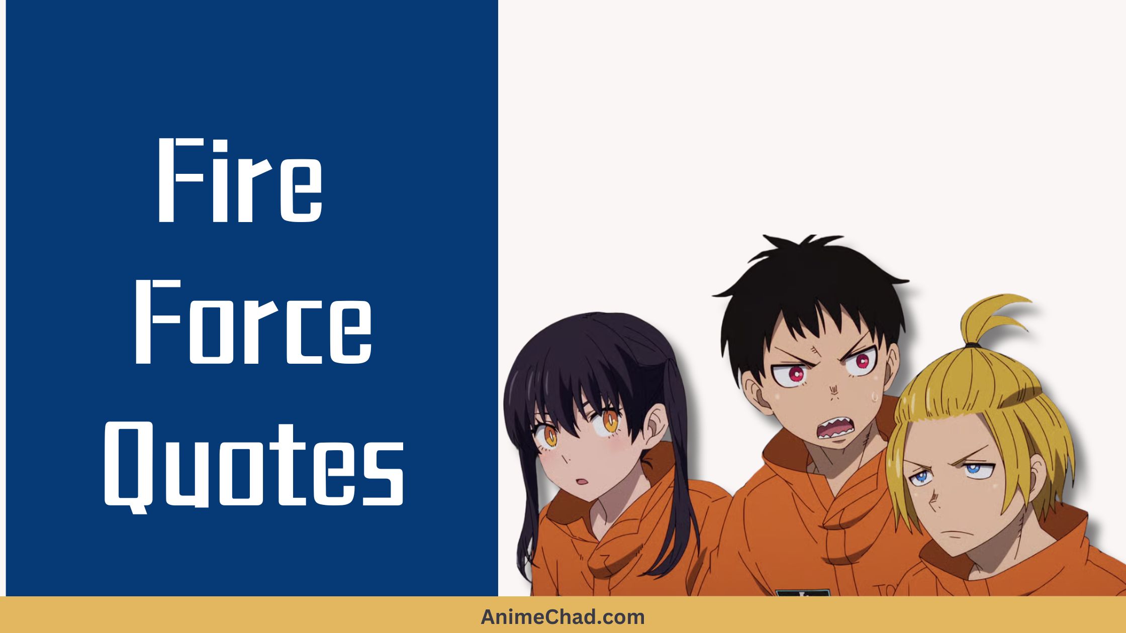 Fire Force Quotes