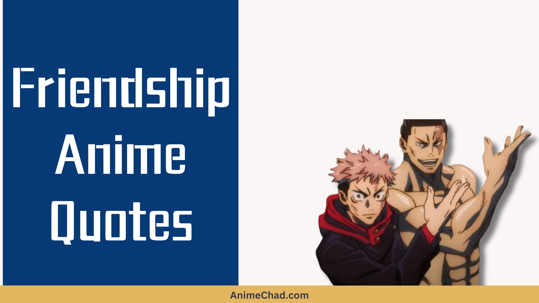 Friendship Anime Quotes