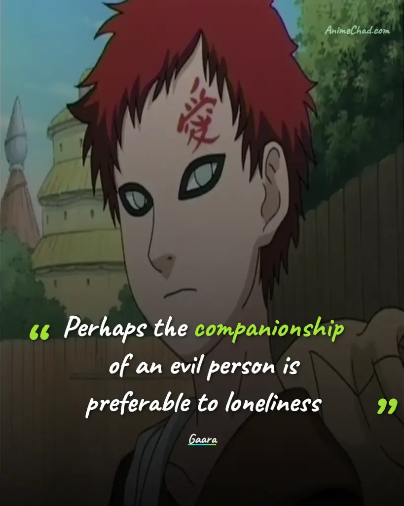 Gaara Quotes