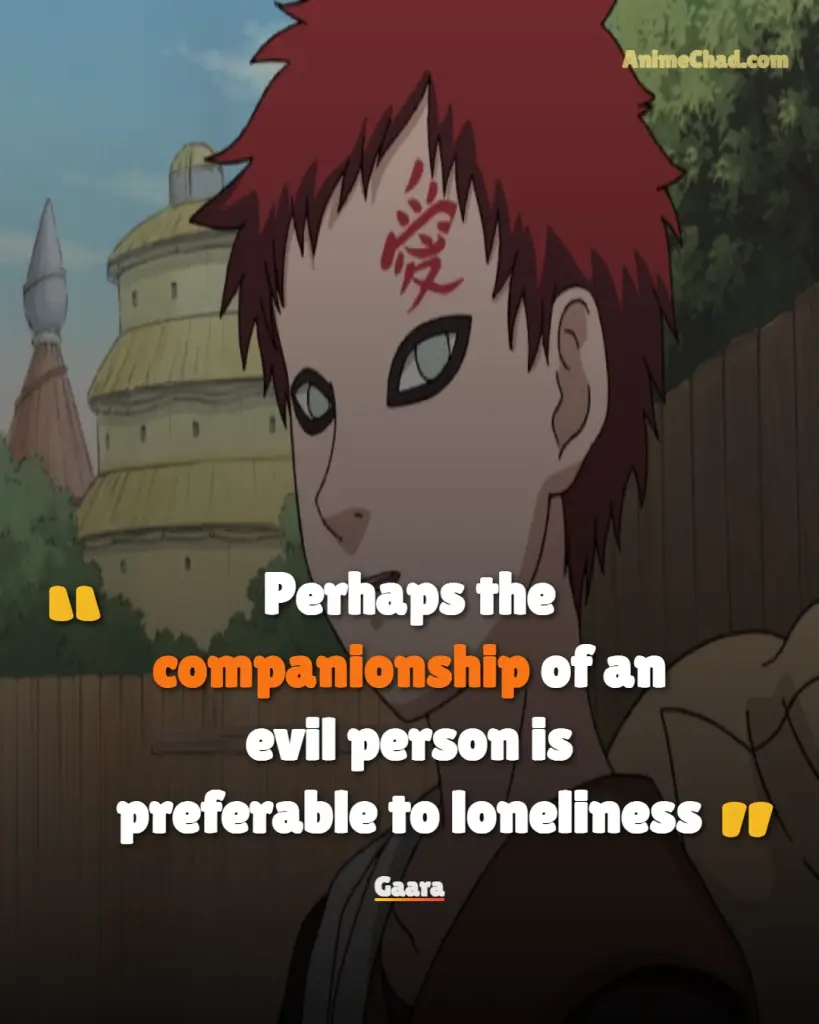 Gaara Quotes