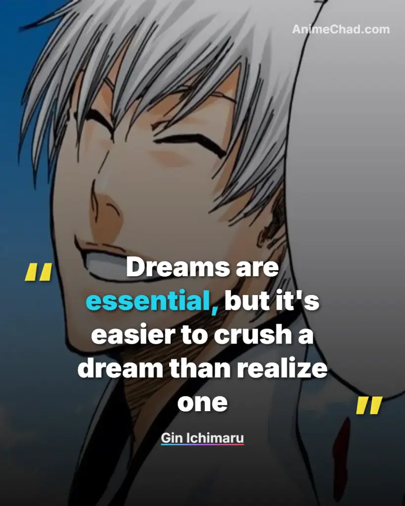 Gin Ichimaru Quotes