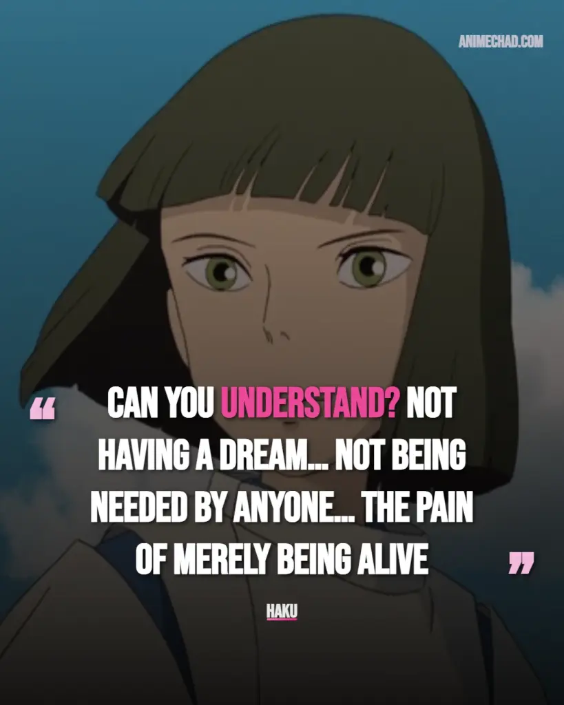 Haku Quotes