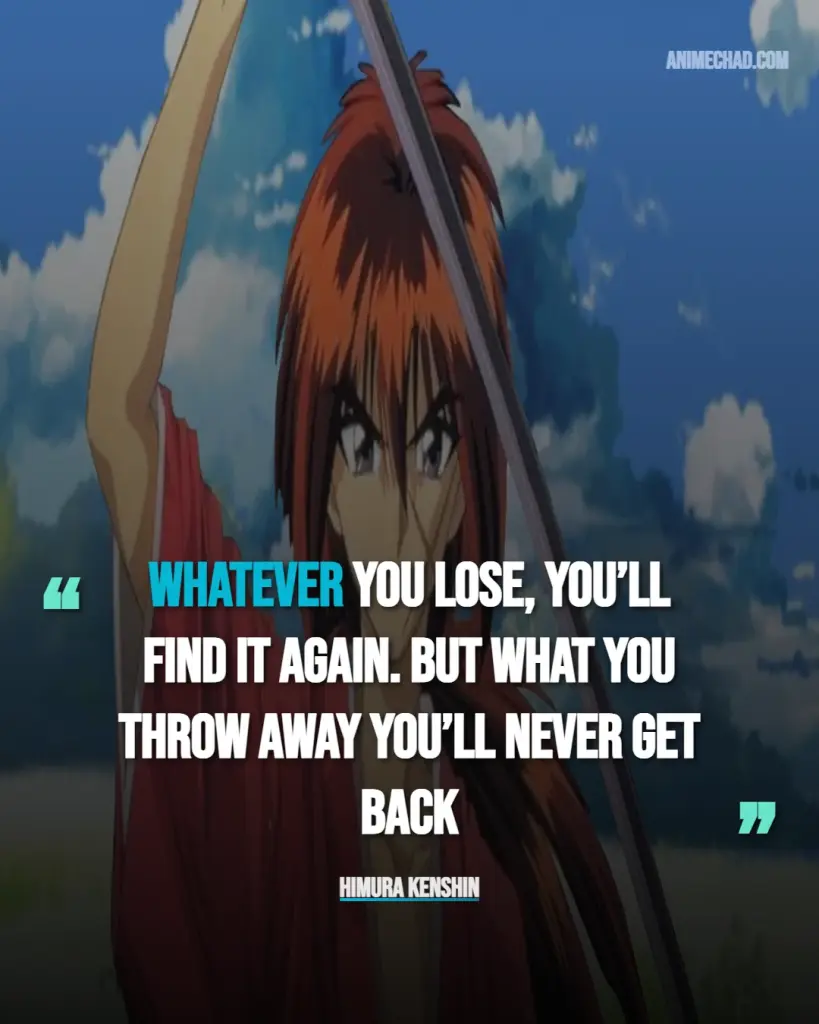Himura Kenshin Quotes