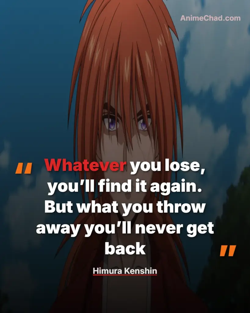 Himura Kenshin Quotes