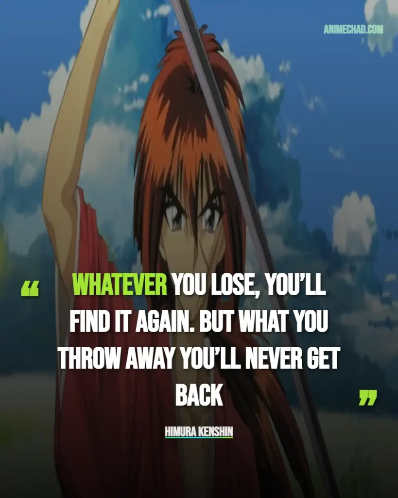 Himura Kenshin Quotes
