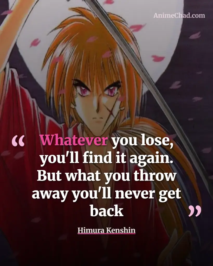Himura Kenshin Quotes