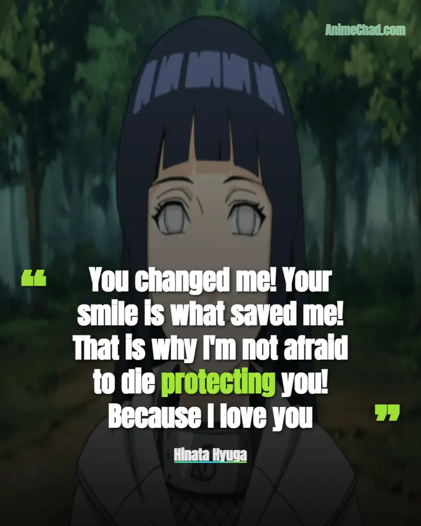 Hinata Hyuga Quotes