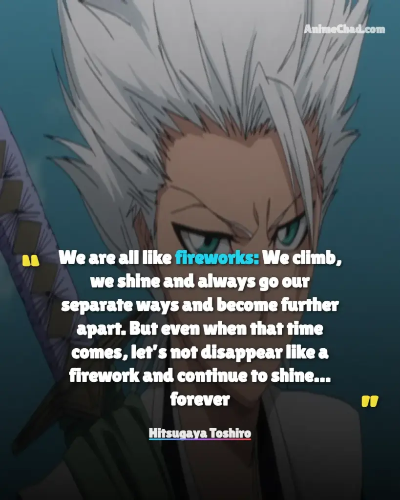 Hitsugaya Toshiro Quotes