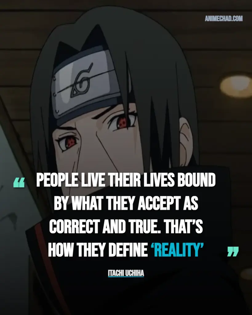 Itachi Uchiha Quotes (1)