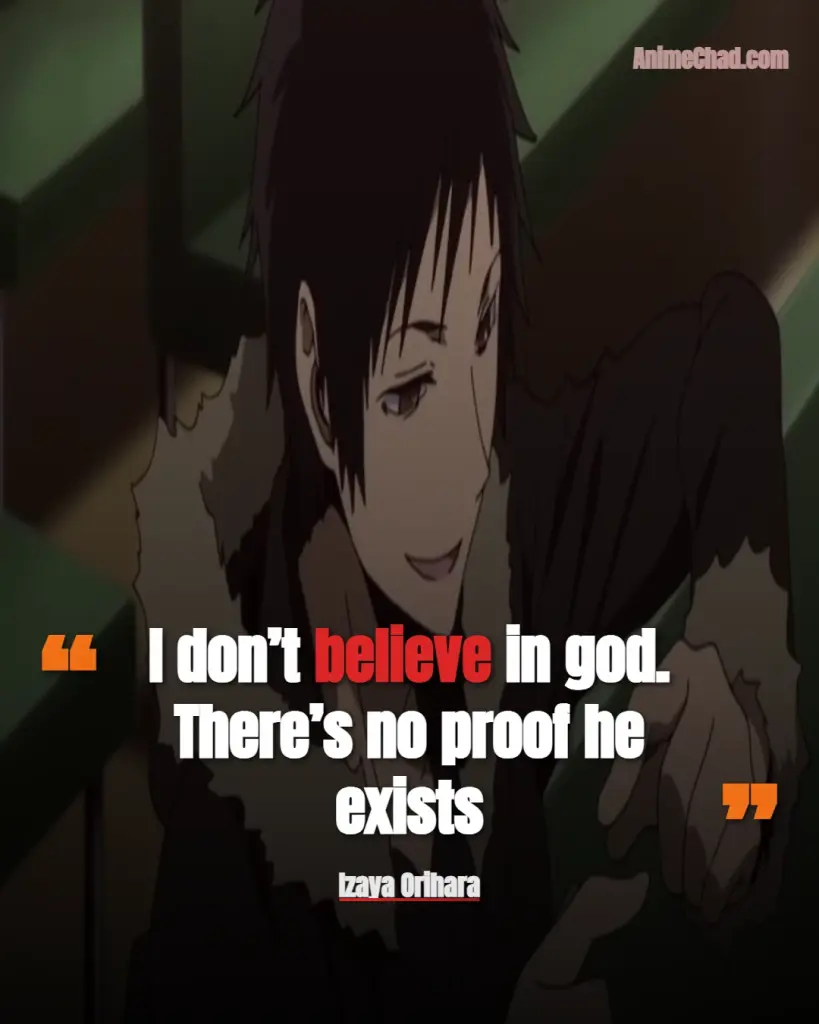 Izaya Orihara Quotes (2)