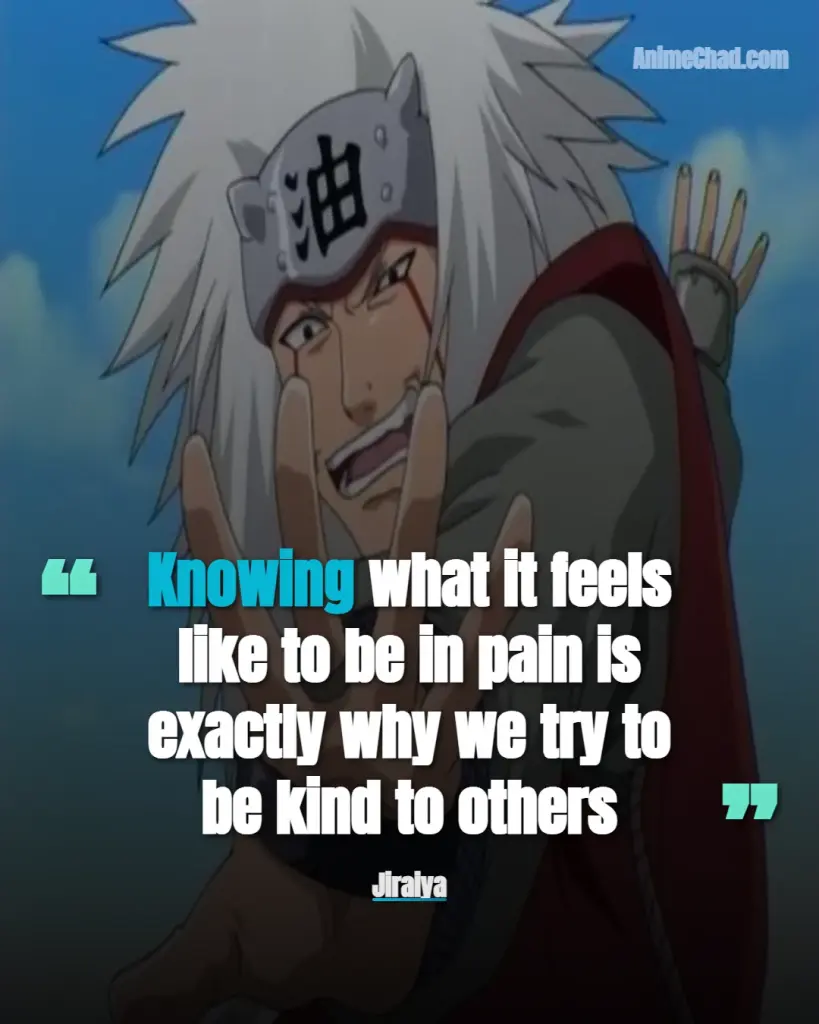 Jiraiya Quotes