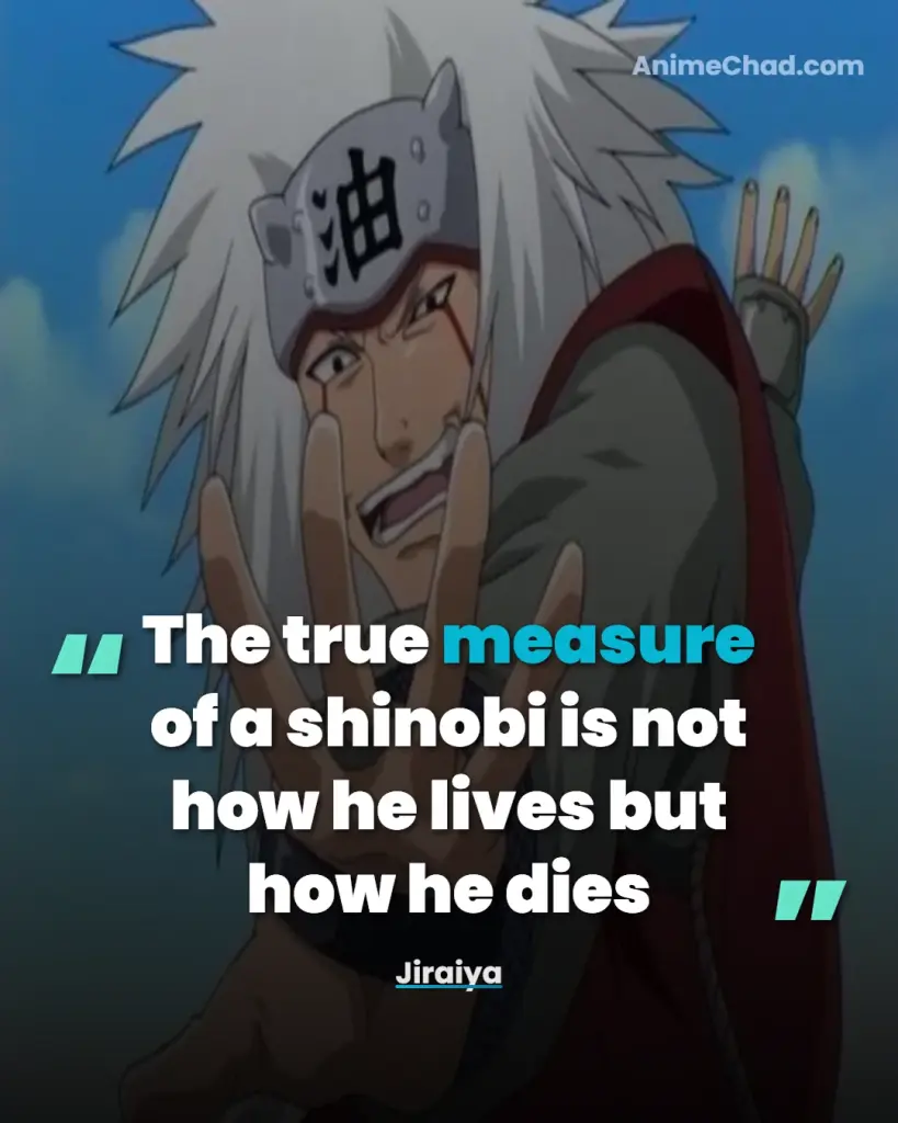 Jiraiya Quotes